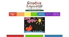 Desktop Screenshot of creative-explorers.com